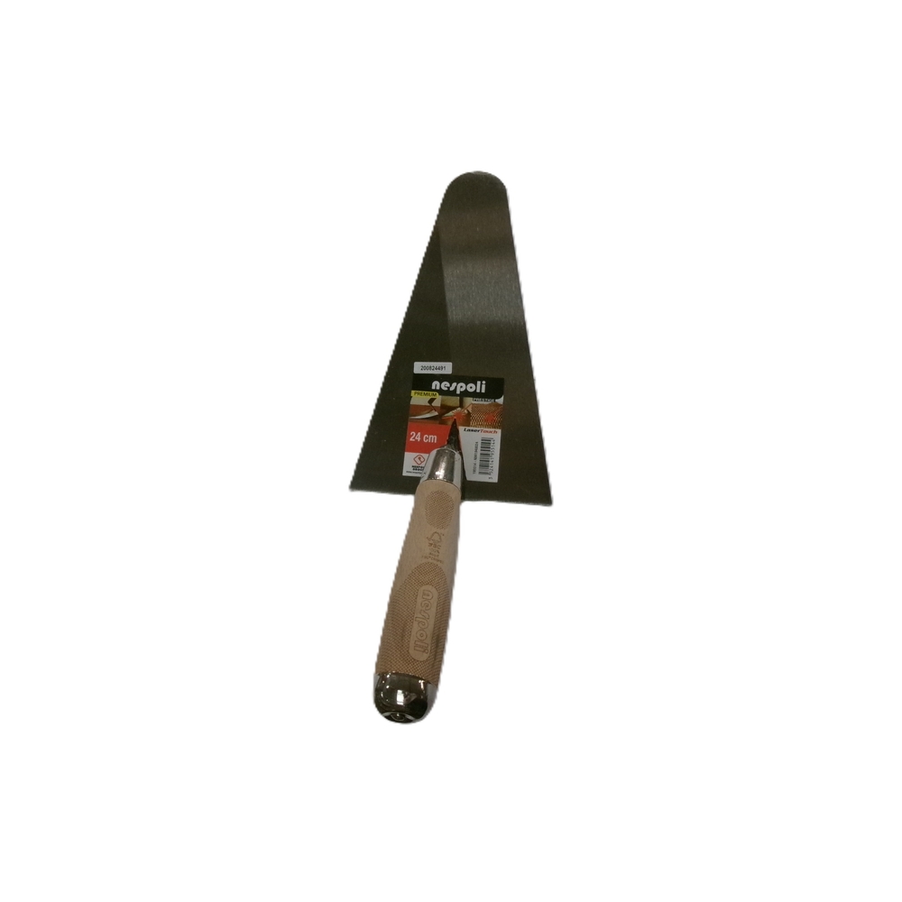 Truelle ronde Prestige 24cm manche bois FSC - NESPOLI - 195514