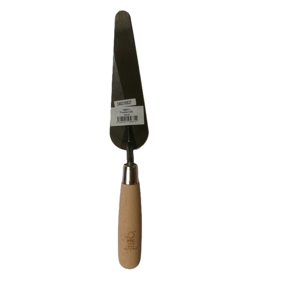 Truelle langue de chat 16cm manche FSC - NESPOLI - 195671