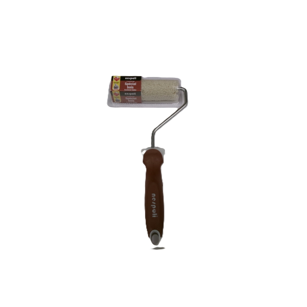 Mini rouleau Teflon spécial bois et produits fluides 110 mm - NESPOLI - 20168110