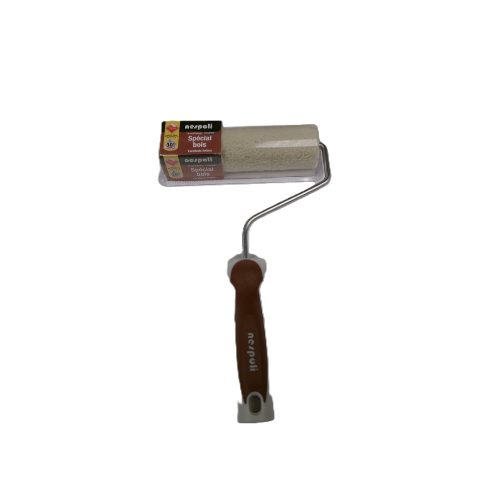 Rouleau Teflon spécial bois et produits fluides 150 mm - NESPOLI - 20169150