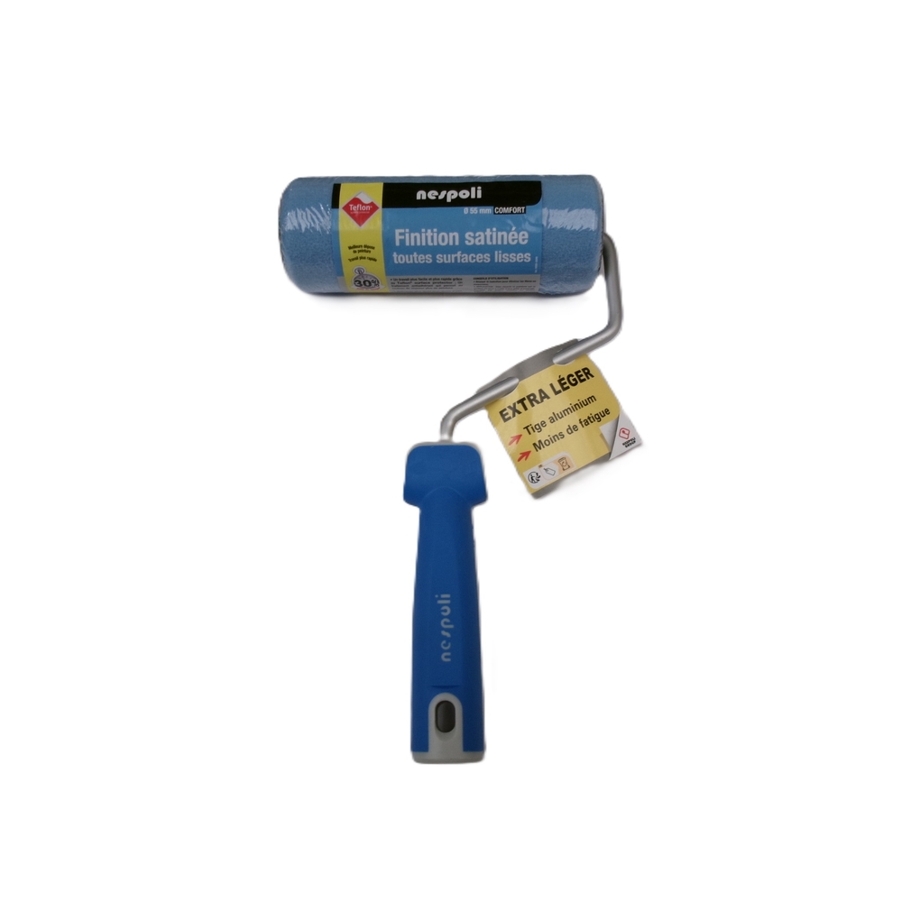 Rouleau Teflon finition satinée pour surfaces lisses 180 mm - NESPOLI - 20259180