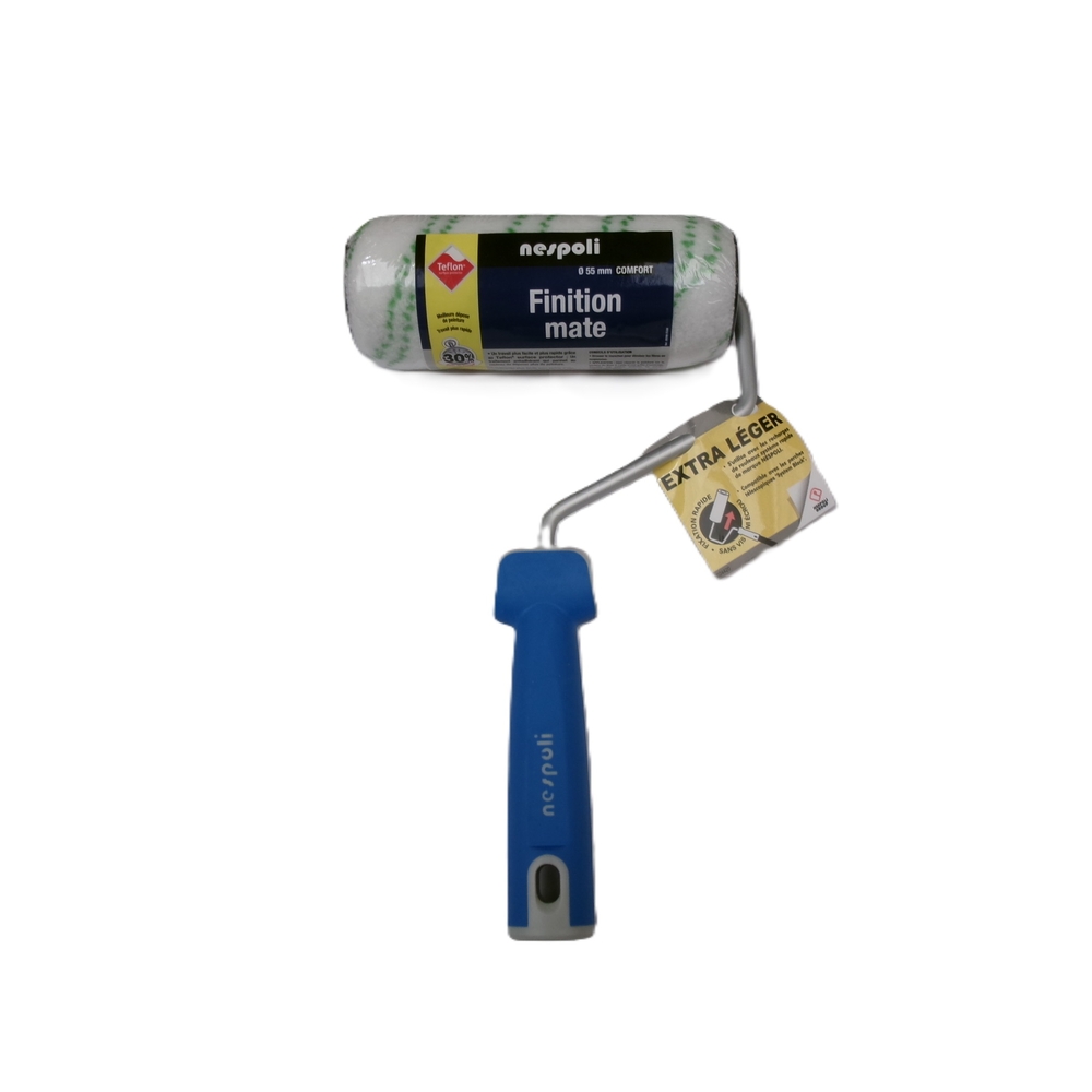 Rouleau Teflon finition mate pour surfaces régulières 180 mm - NESPOLI - 20268180