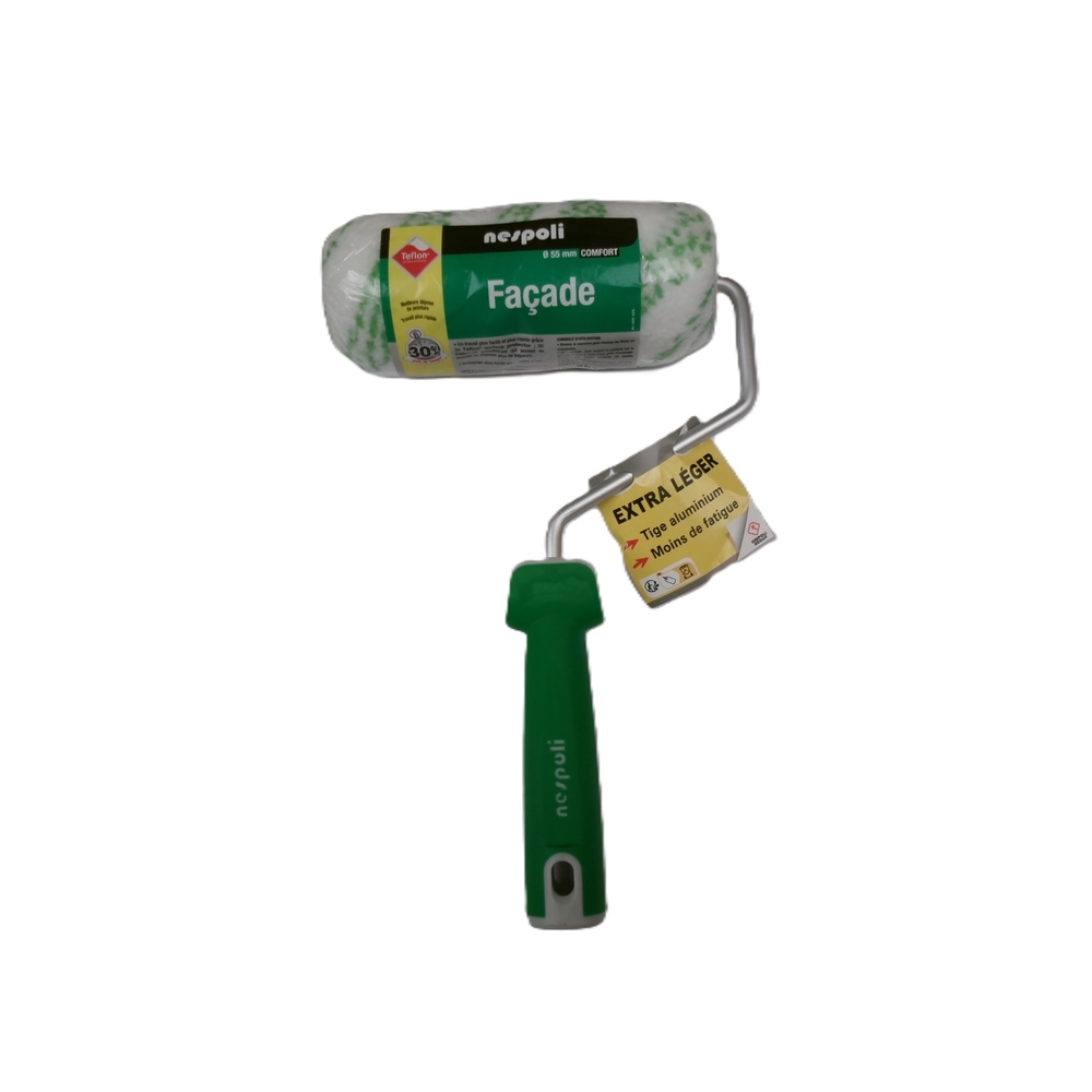 Rouleau Teflon façades surfaces irrégulières 180 mm - NESPOLI - 20276180