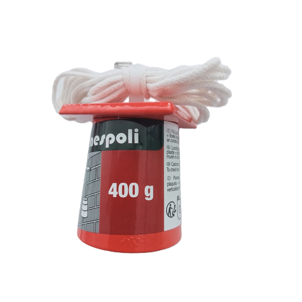 Fil à plomb de maçon 400gr - NESPOLI - 203073