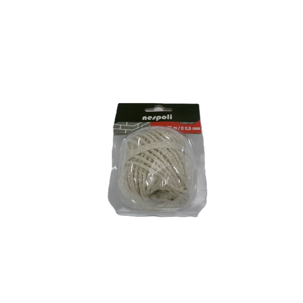 Cordeau coton de 25m - NESPOLI - 206390