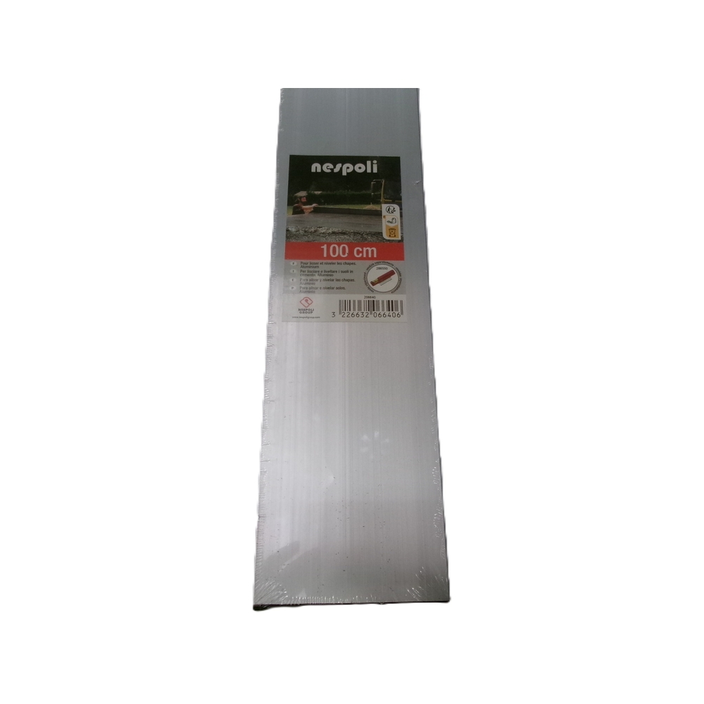 Règle de maçon aluminium 1m - NESPOLI - 206640