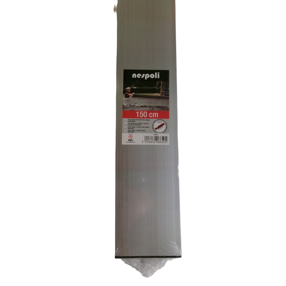 Règle de maçon aluminium 1,50m - NESPOLI - 206650