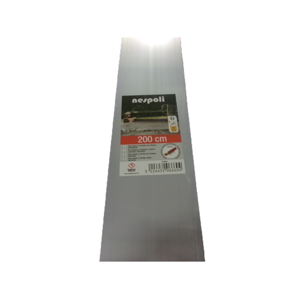 Règle de maçon aluminium 2m - NESPOLI - 206660