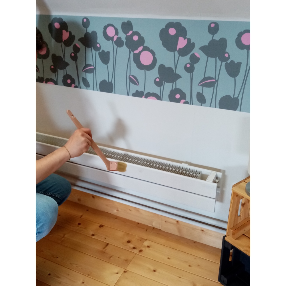 Brosse radiateur coudée sur chant n°25 - NESPOLI - 2416 25