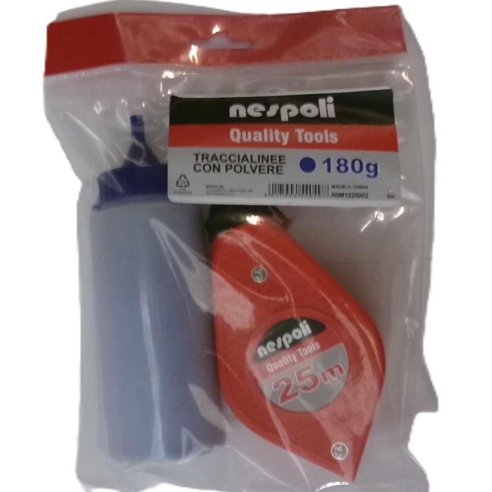 Cordeau à tracer + biberon 25m - NESPOLI - 250374