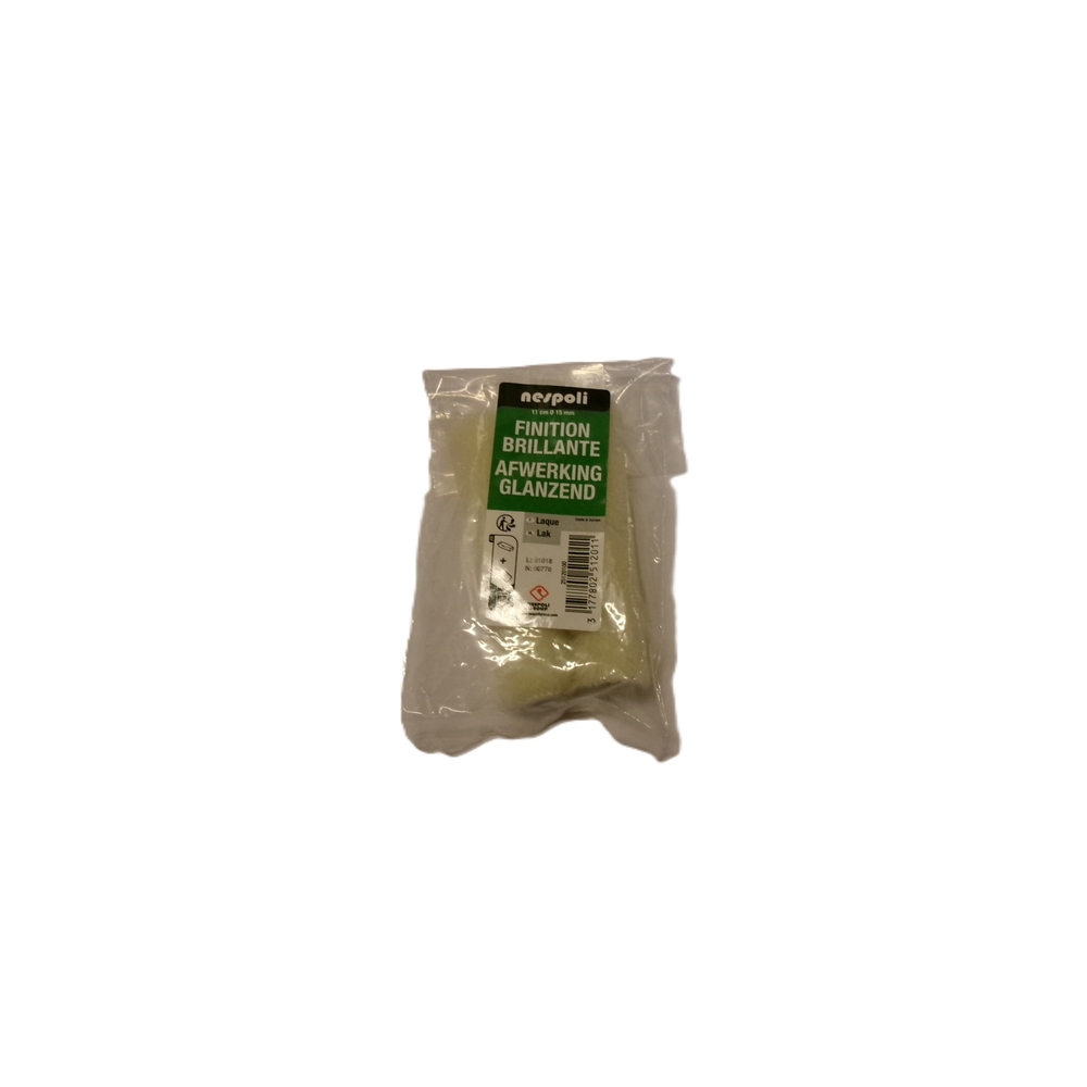 Lot de 2 mini-manchons laqueur finition brillante 110 mm - NESPOLI - 25120100