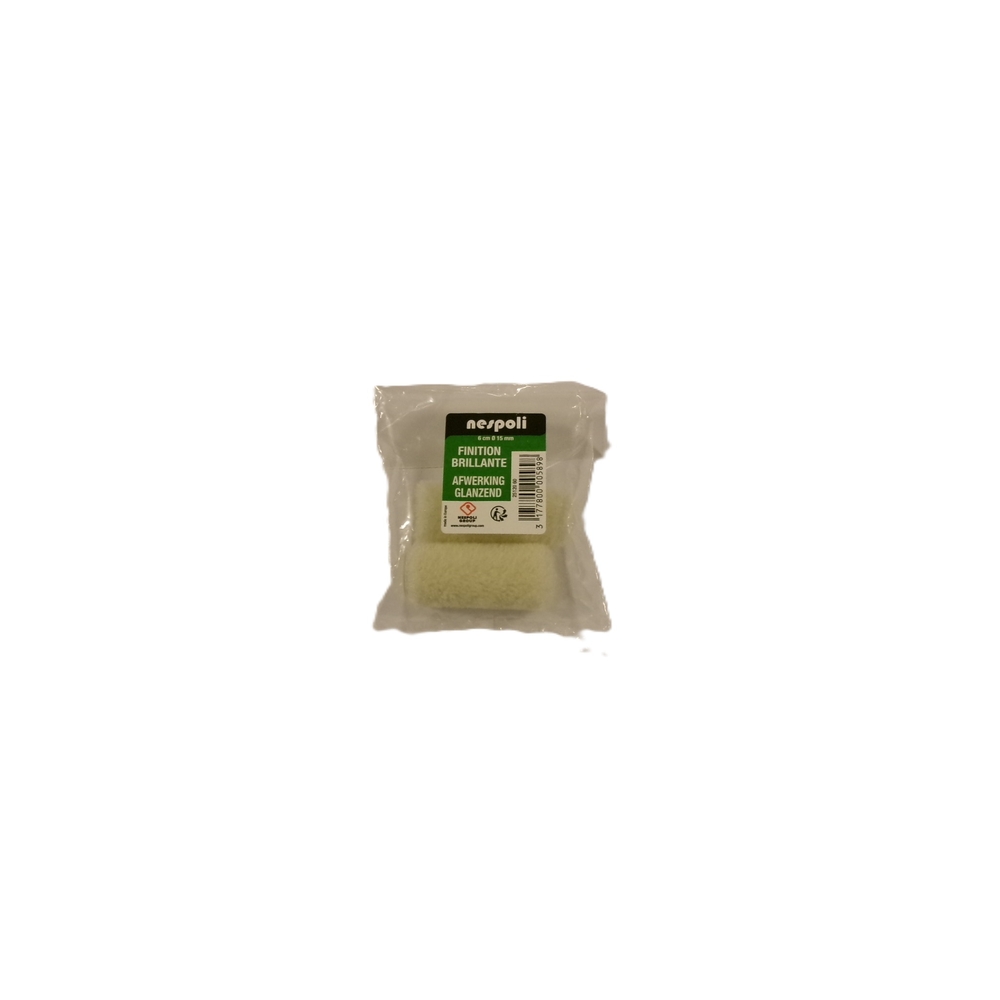 Lot de 2 mini-manchons laqueur finition brillante 60 mm - NESPOLI - 25120 60