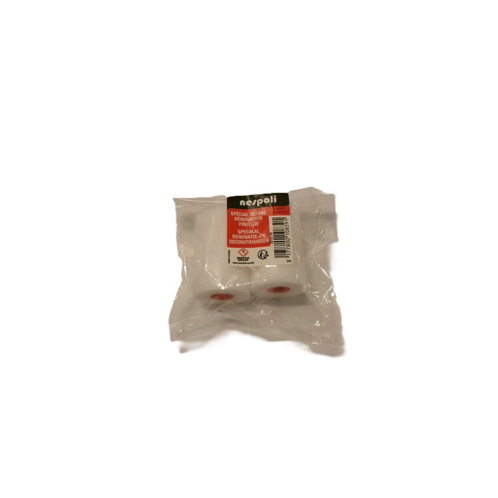 Lot de 2 mini-manchons spécial résine 50 mm - NESPOLI - 25122 50