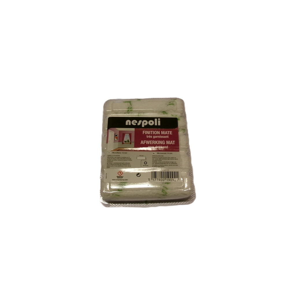 Boite de 5 mini-manchons finition mate 110 mm - NESPOLI - 25283110