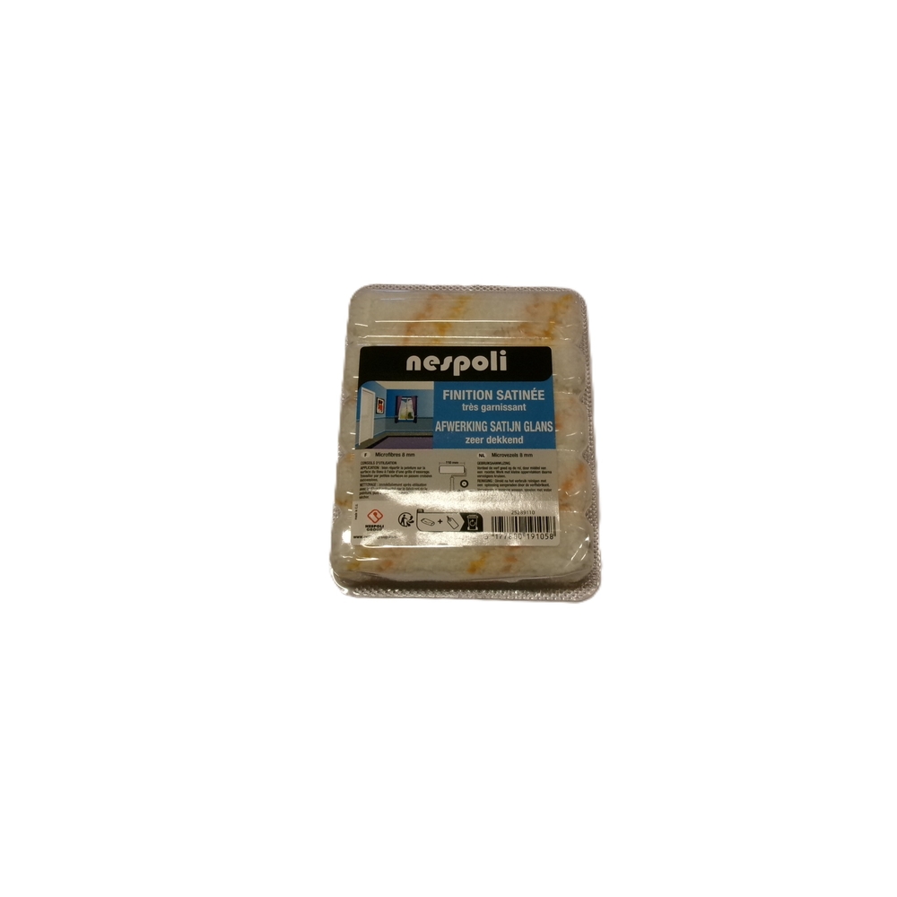 Boite de 5 mini-manchons finition satinée 110 mm - NESPOLI - 25289110