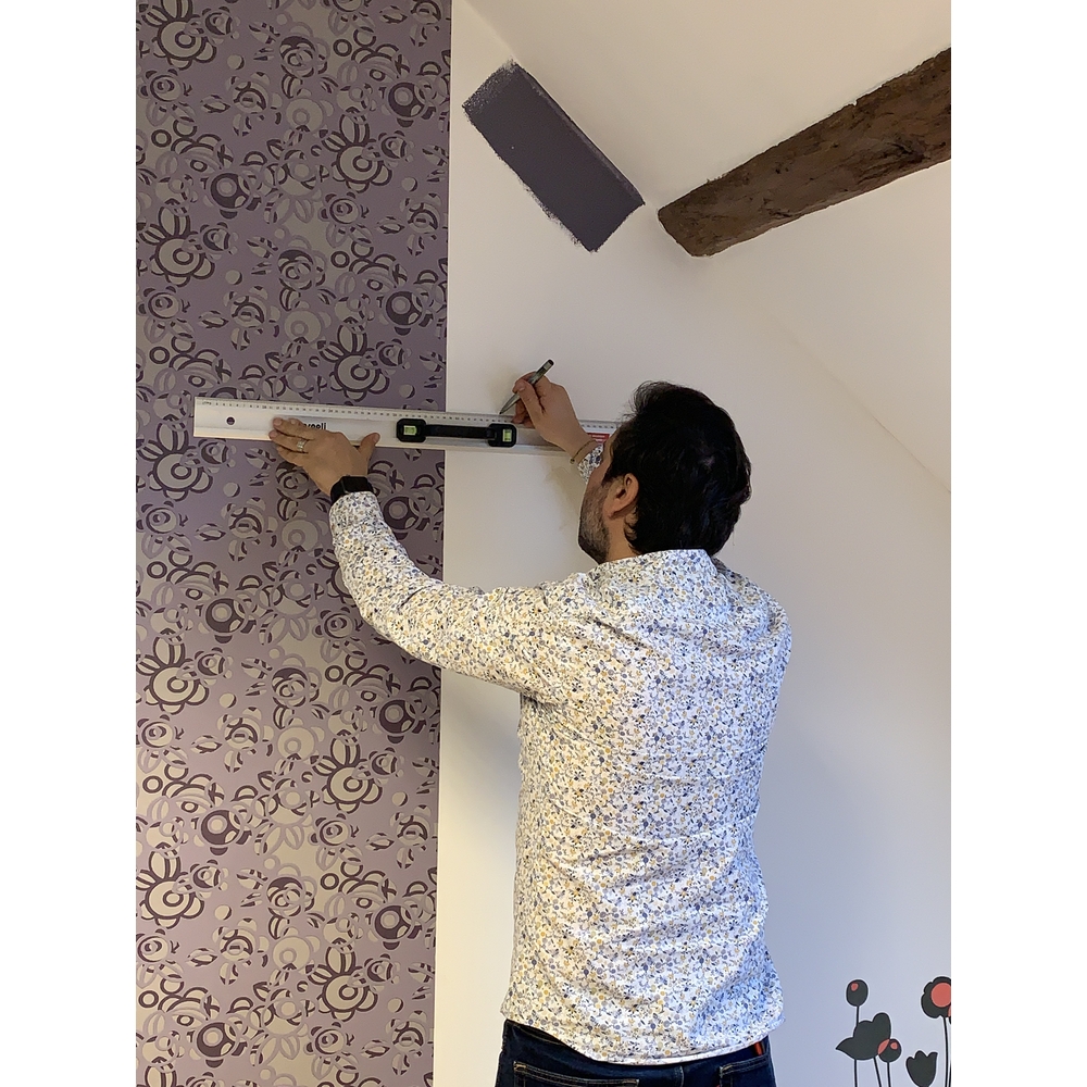 Règle aluminium avec poignée 80cm - NESPOLI - 264433