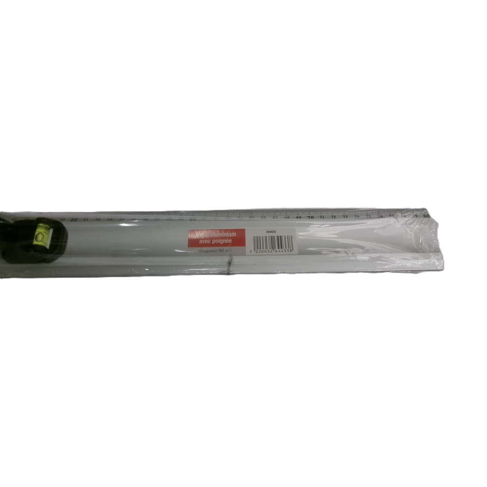 Règle aluminium avec poignée 80cm - NESPOLI - 264433