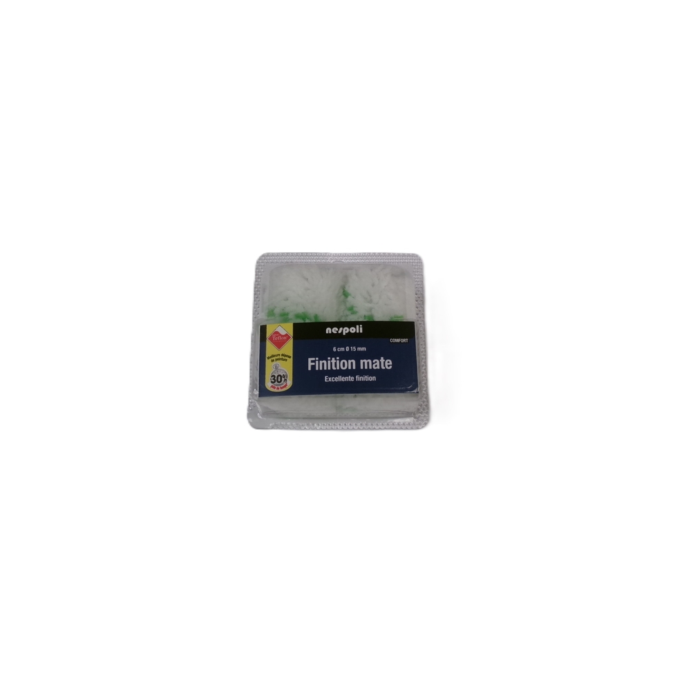 Lot de 2 mini-manchons Teflon finition mate pour surfaces régulières 60 mm - NESPOLI - 27166060