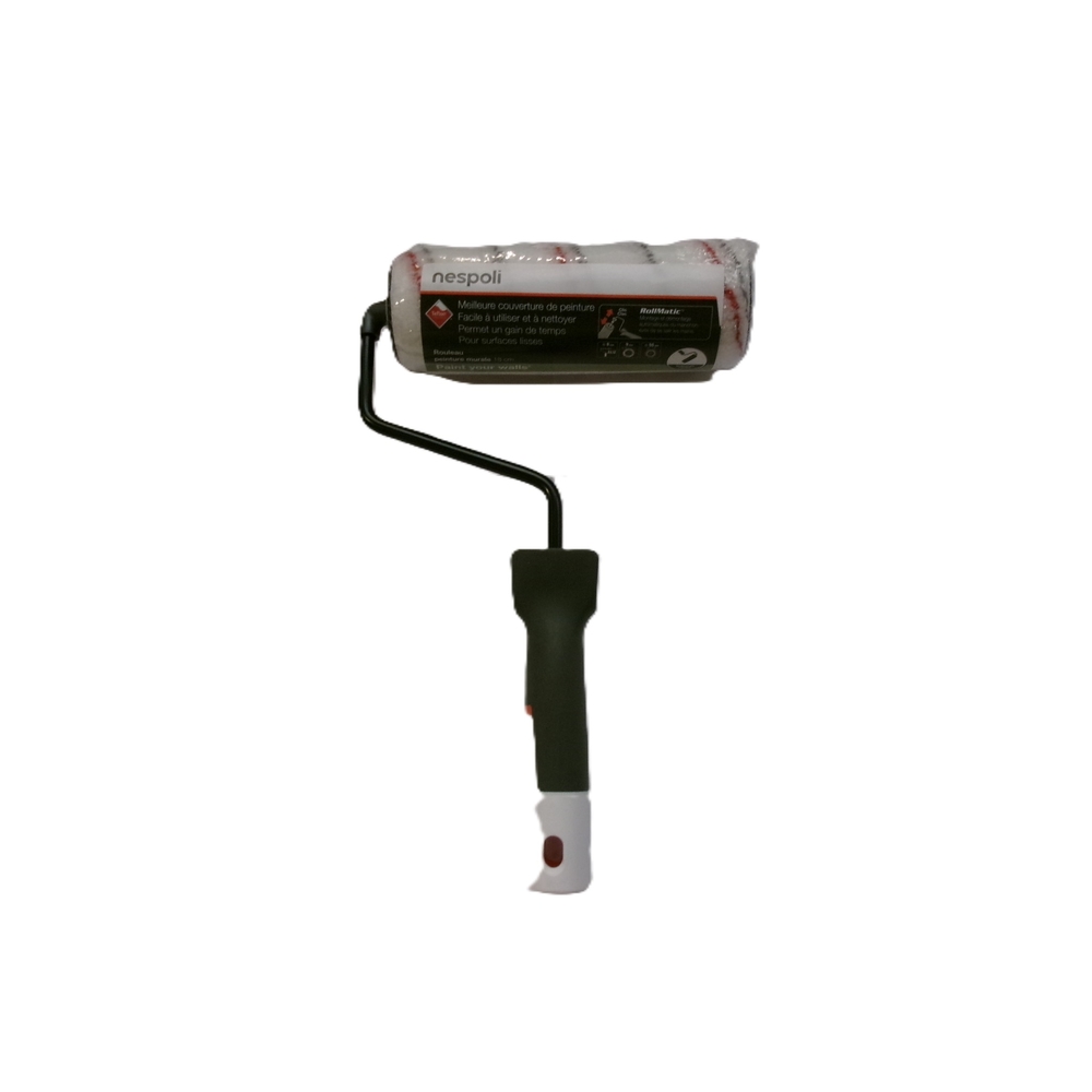 Rouleau Rollmatic pour murs et plafonds surfaces lisses 180 mm - NESPOLI - 27201180