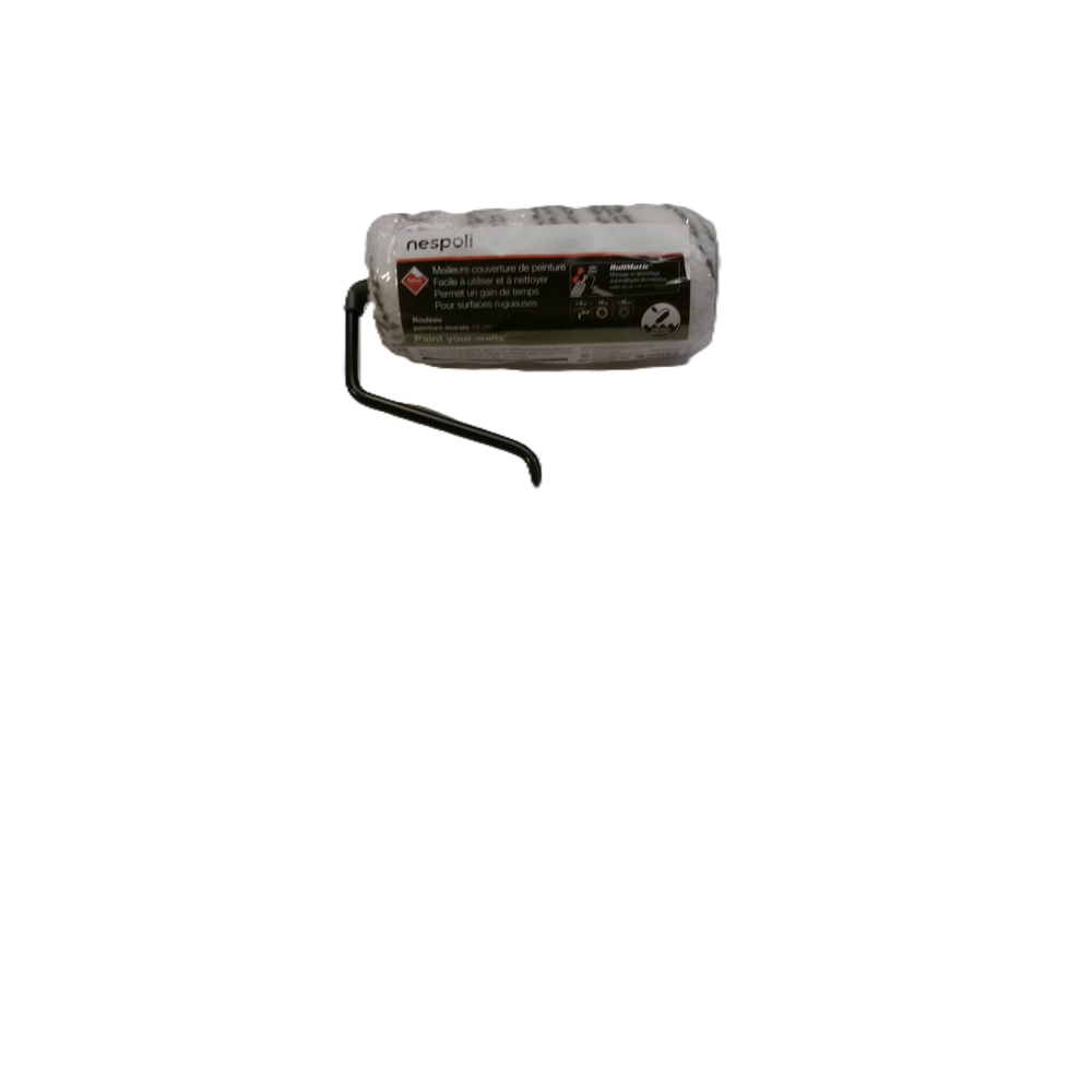 Rouleau Rollmatic pour murs extérieurs surfaces rugueuses 180 mm - NESPOLI - 27203180