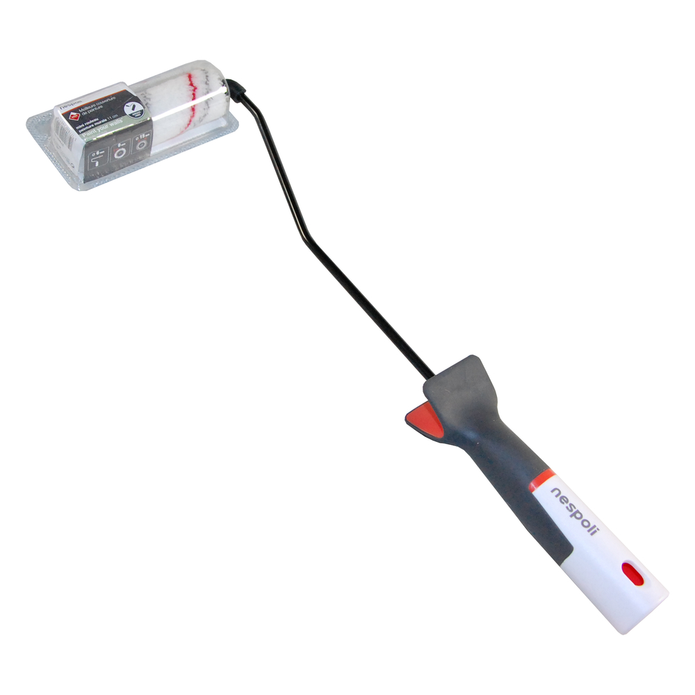 Mini rouleau Rollmatic pour murs et plafonds surfaces lisses 110 mm - NESPOLI - 27242110