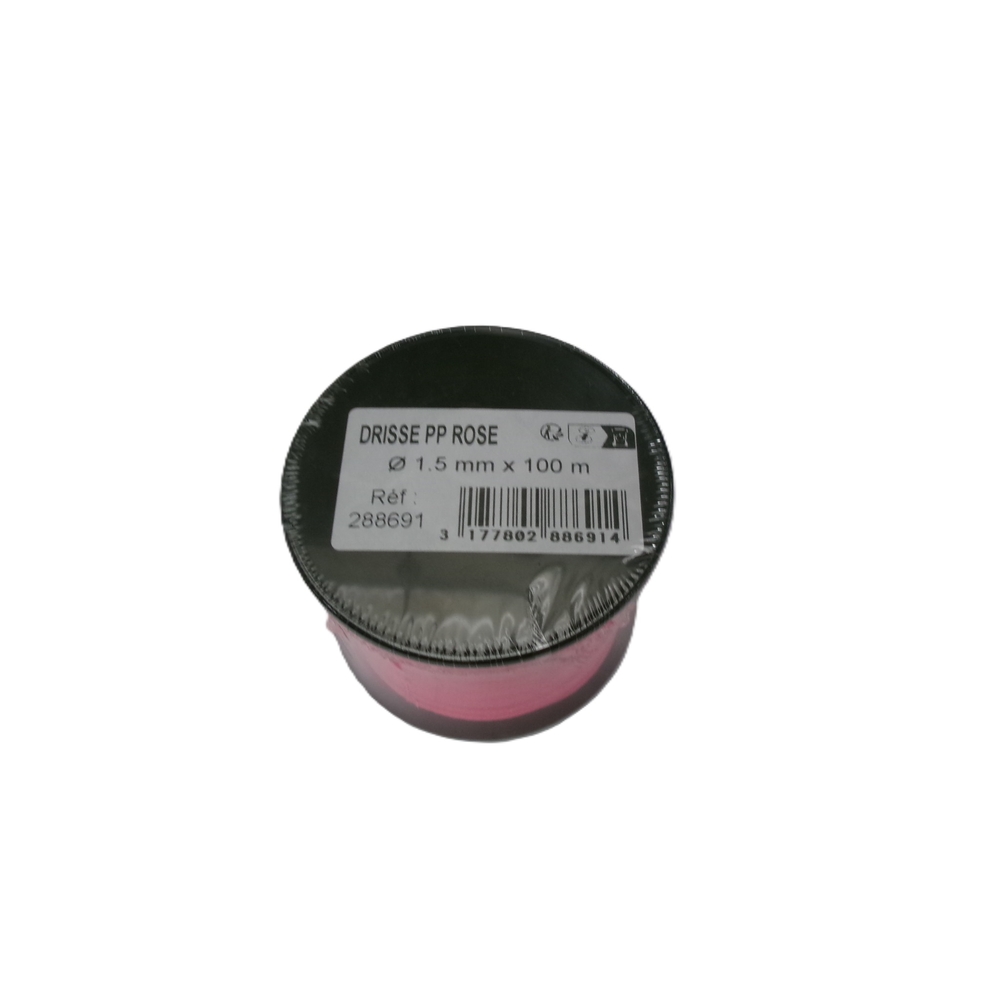 Cordeau rose fluo de 100m - NESPOLI - 288691