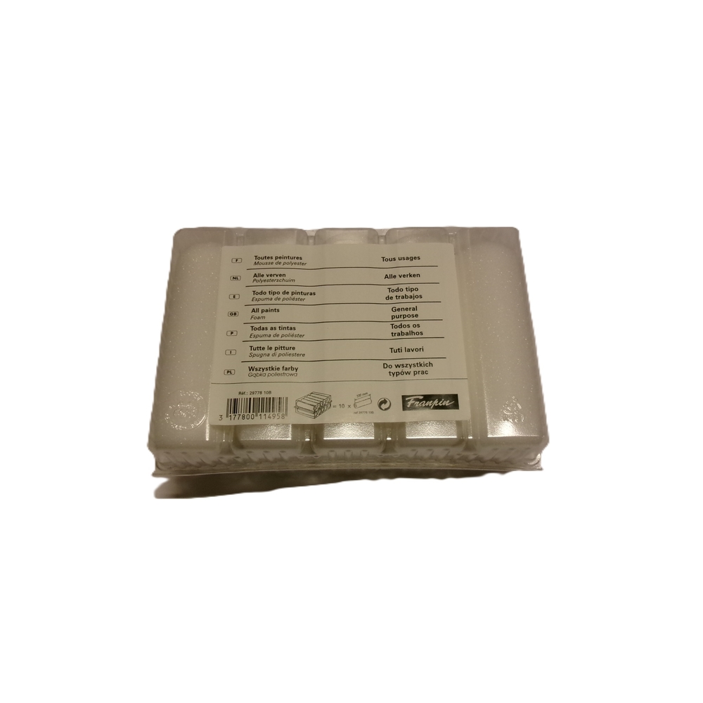 Boite de 10 mini-manchons mousse tous travaux 110 mm - NESPOLI - 2977810B