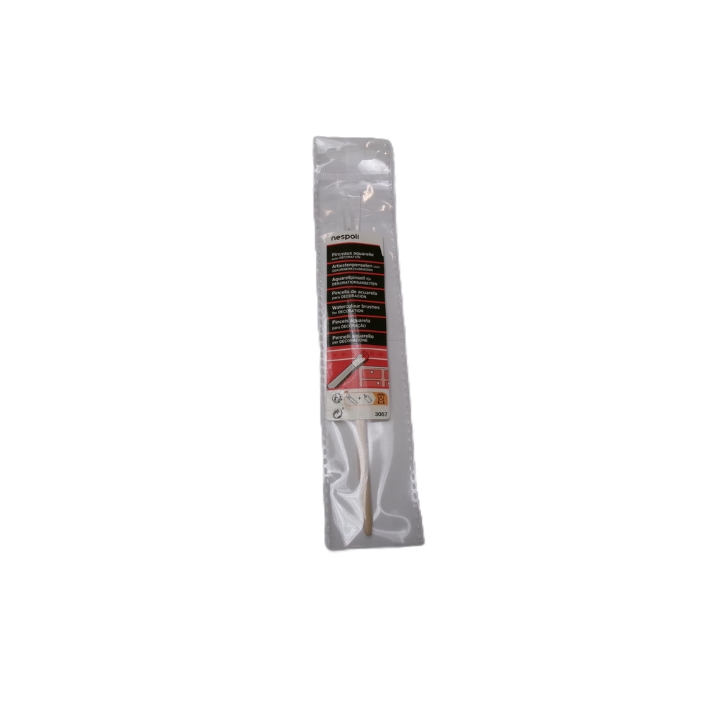 Pinceau aquarelle n°14 poils de poney - NESPOLI - 3057 14
