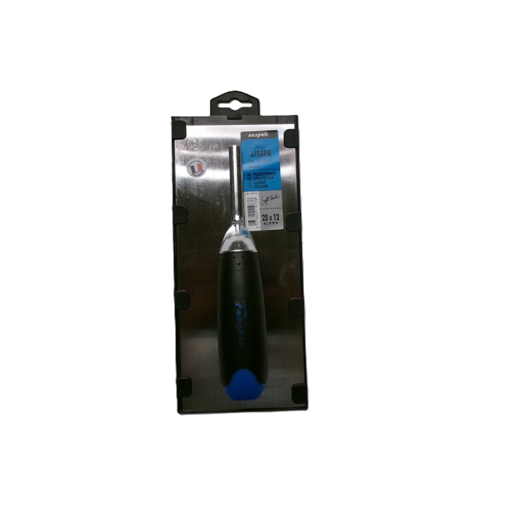 Platoir décor 12x28cm acier manche bi-matière - NESPOLI - 31067120