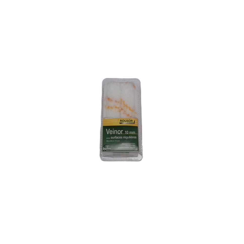 Lot de 2 mini-manchons Veinor 110 mm pour surfaces lisses et préparées - ROULOR - 337510