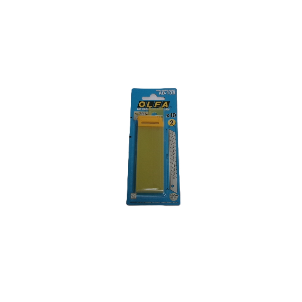 10 lames OLFA AB-10B 9 mm - OLFA - 34228