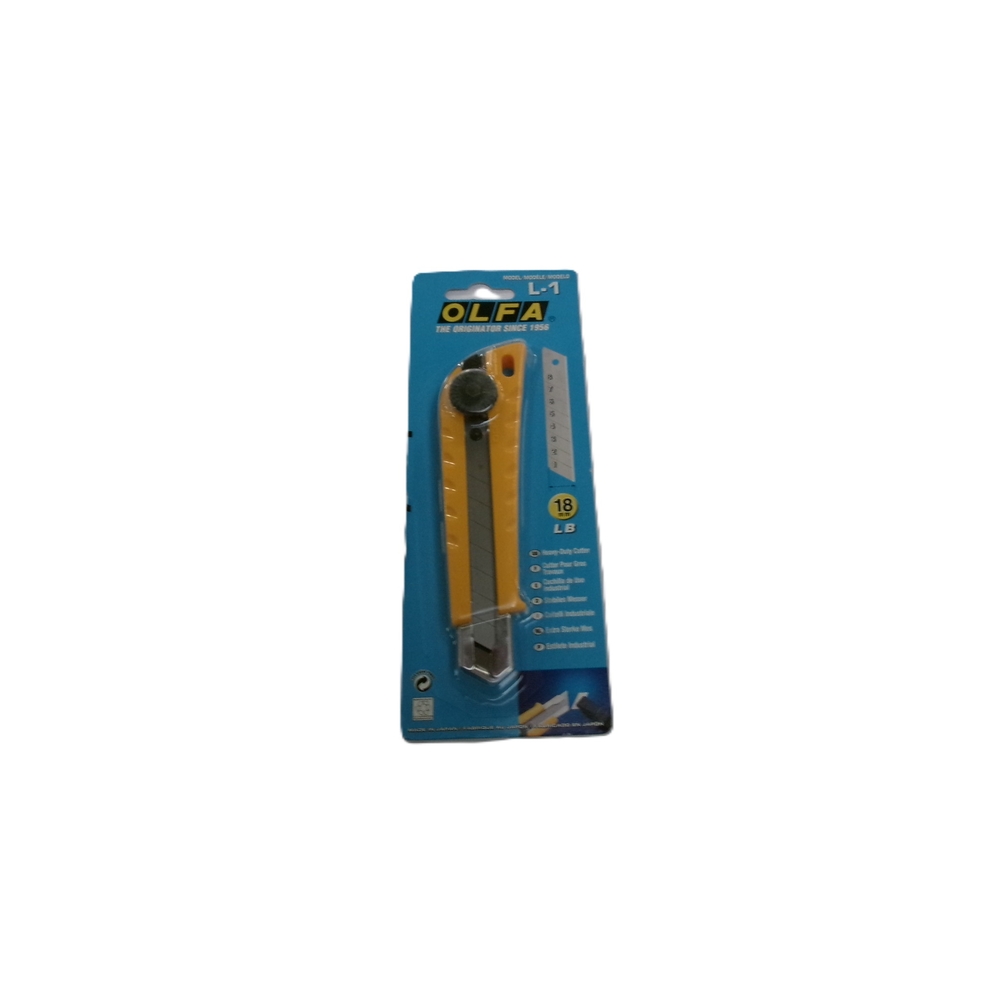 Cutter OLFA L-1 18 mm - OLFA - 36267SR