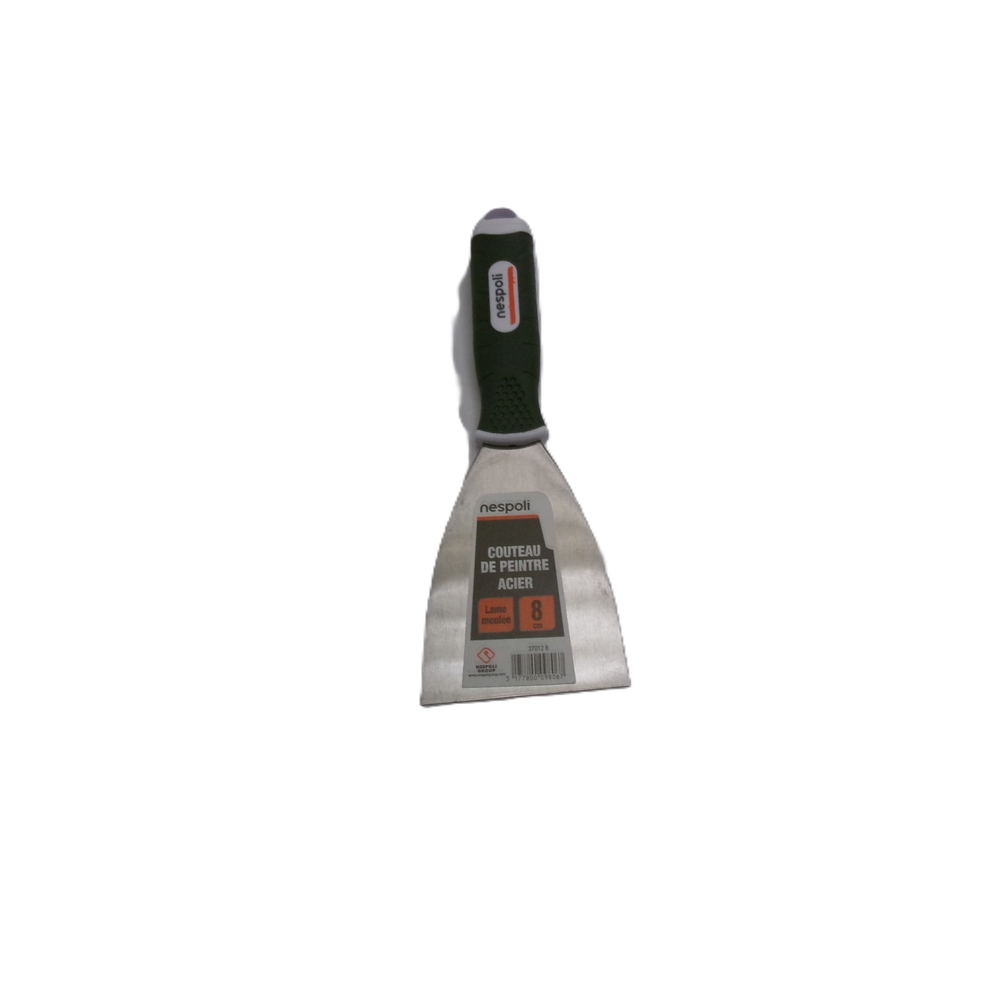 Couteau à peindre en acier 10 cm avec manche soft touch - NESPOLI - 37012 10