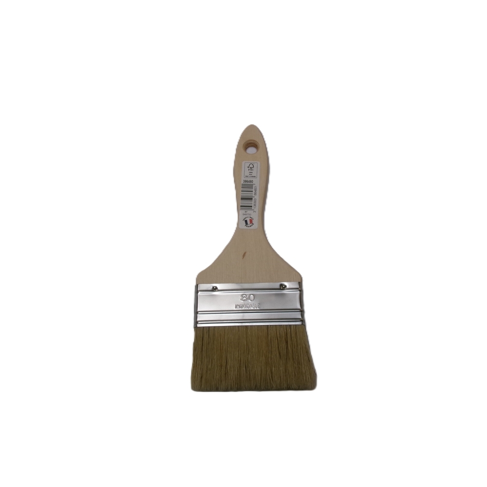 Spalter 5* n°80 pour peinture phases solvantées manche bois - ROULOR - 386480
