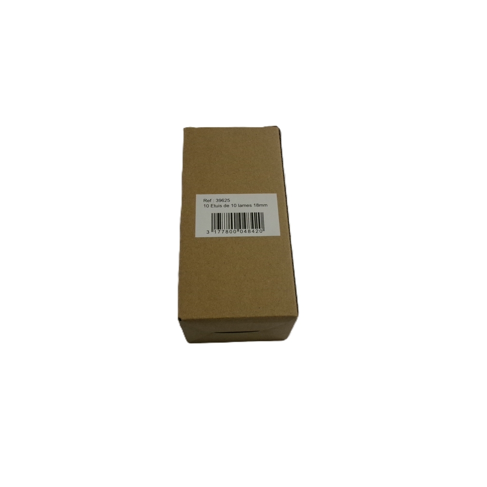 100 lames de cutter 18 mm - NESPOLI - 39625