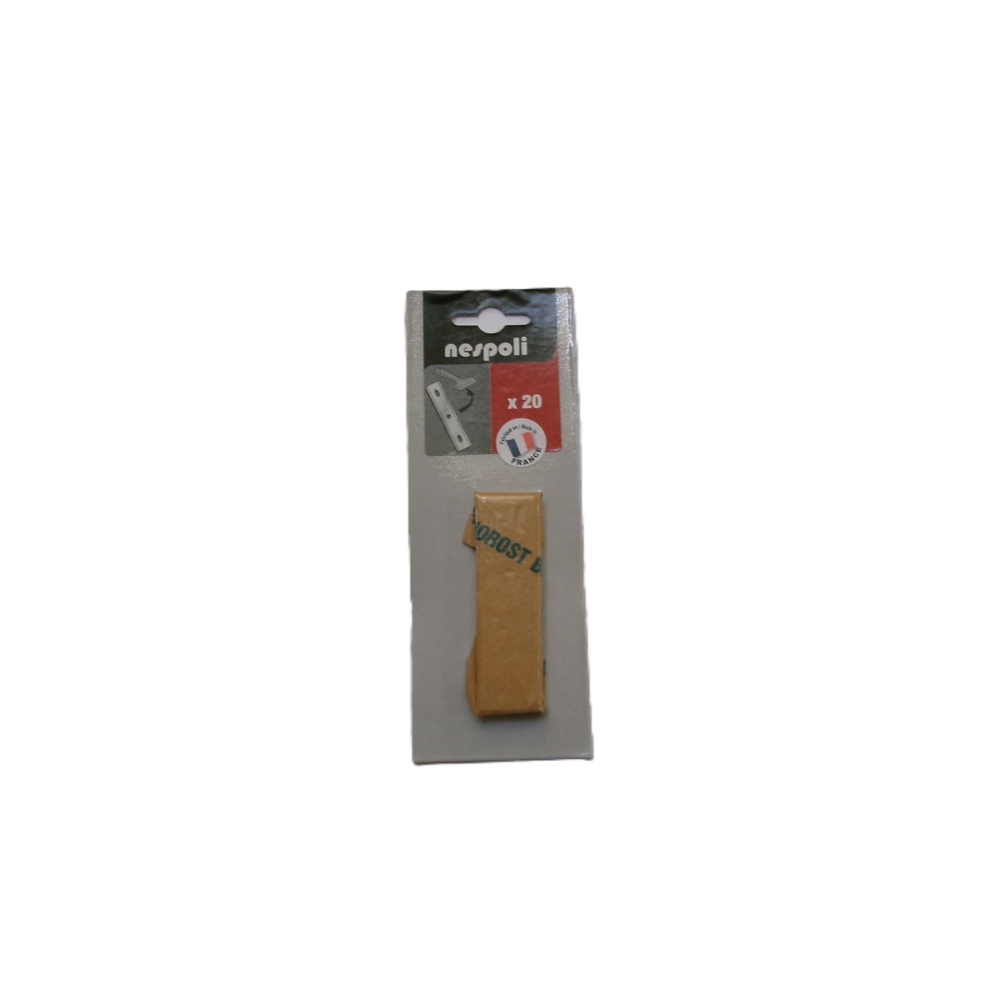 Étui 20 lames pour gratte-vitre 80 mm - NESPOLI - 39696