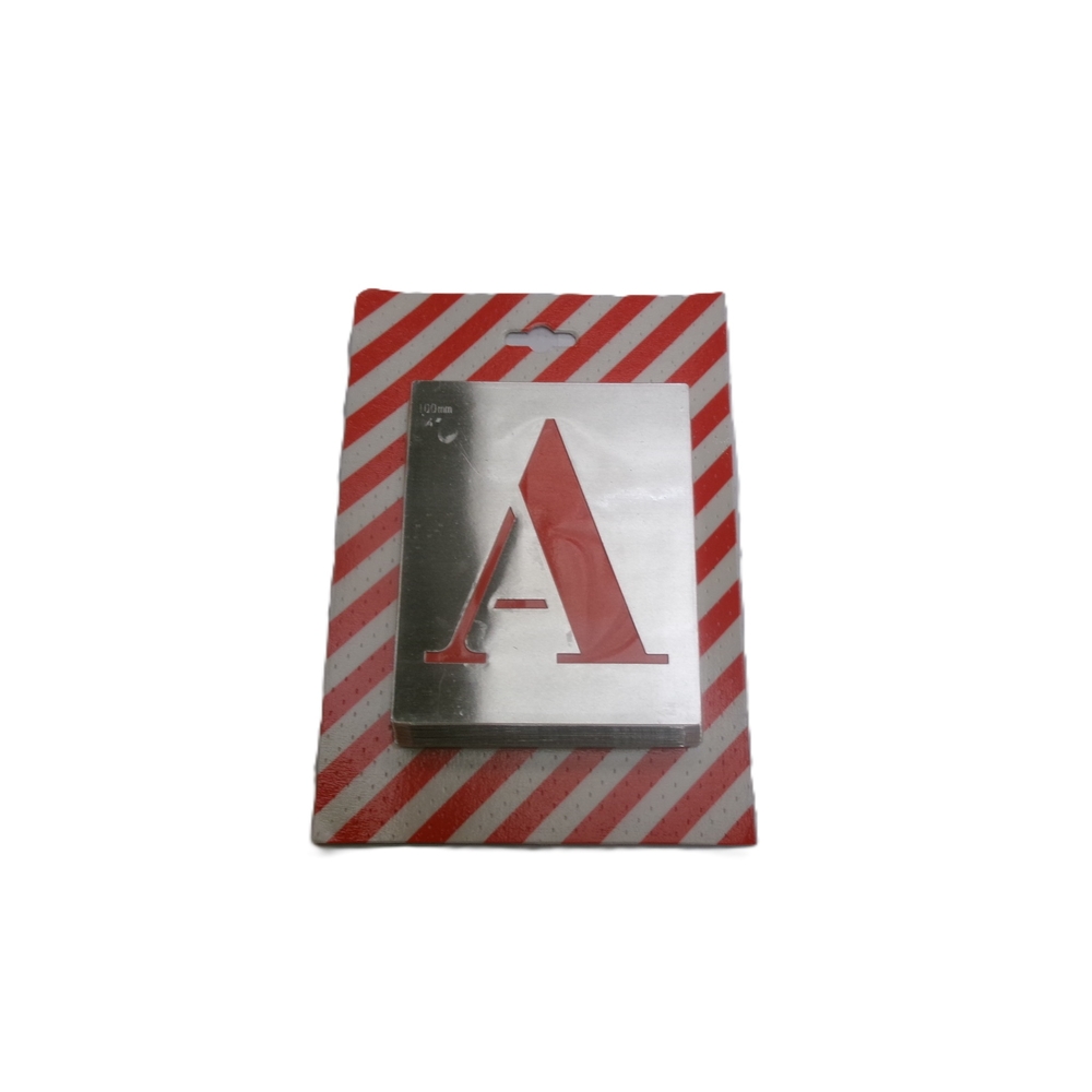 Jeu de pochoirs alphabet A à Z de 100 mm - NESPOLI - 39980100