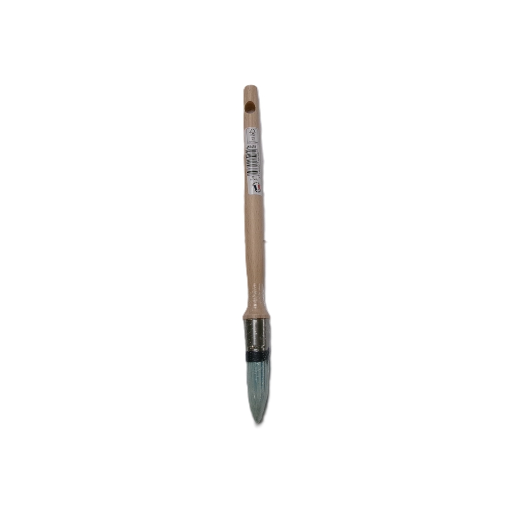 Brosse 5* à réchampir n°0 pour peinture phases aqueuses manche bois - ROULOR - 418418