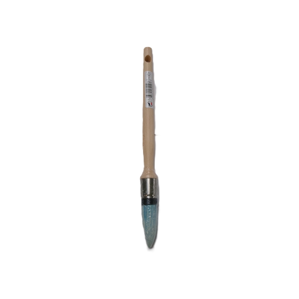 Brosse 5* à réchampir n°2 pour peinture phases aqueuses manche bois - ROULOR - 418421