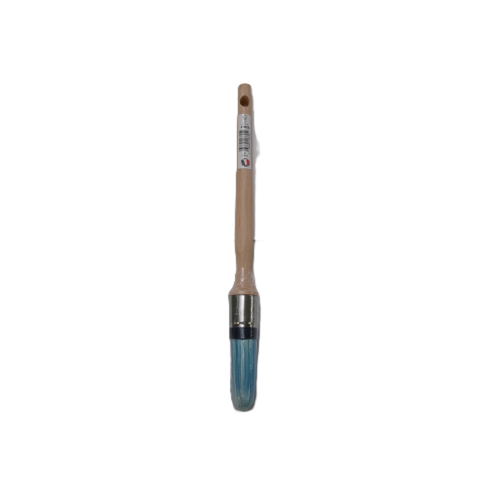Brosse 5* pouce n°4 pour peinture phases aqueuses manche bois - ROULOR - 418625