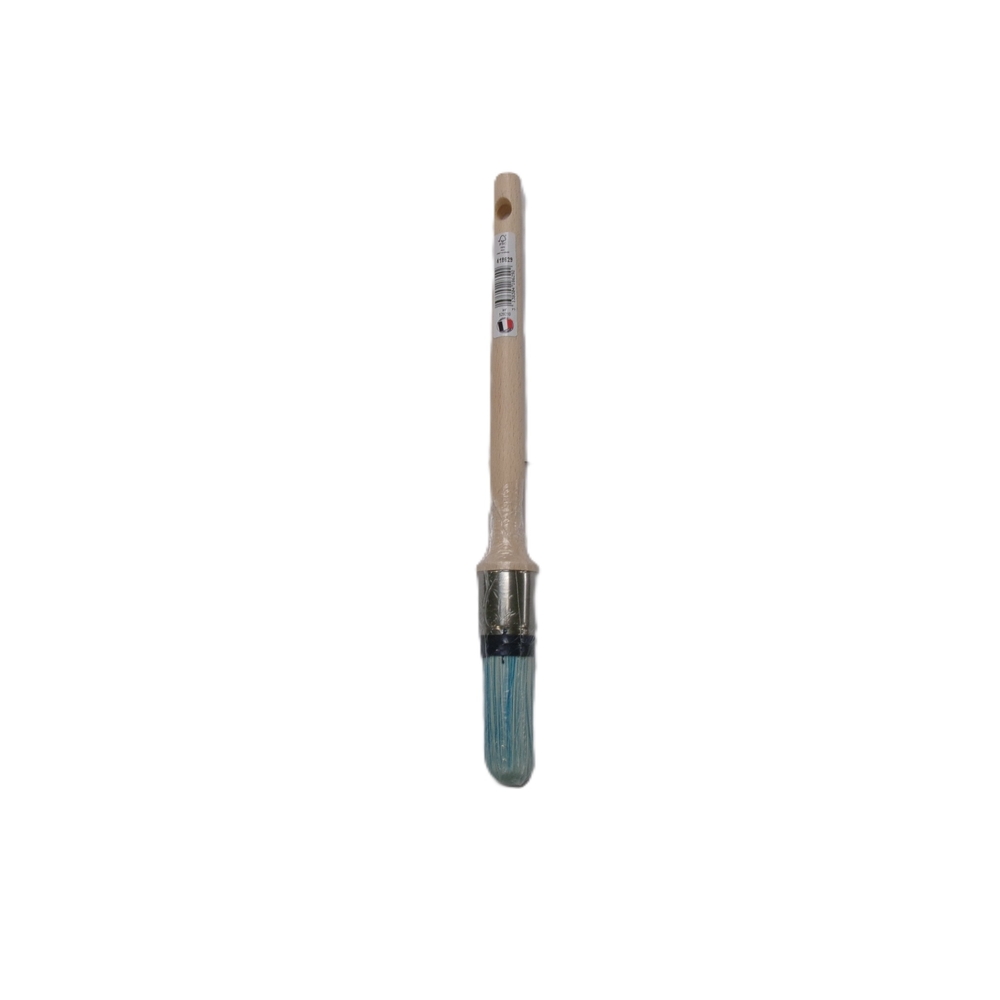 Brosse 5* pouce n°6 pour peinture phases aqueuses manche bois - ROULOR - 418629