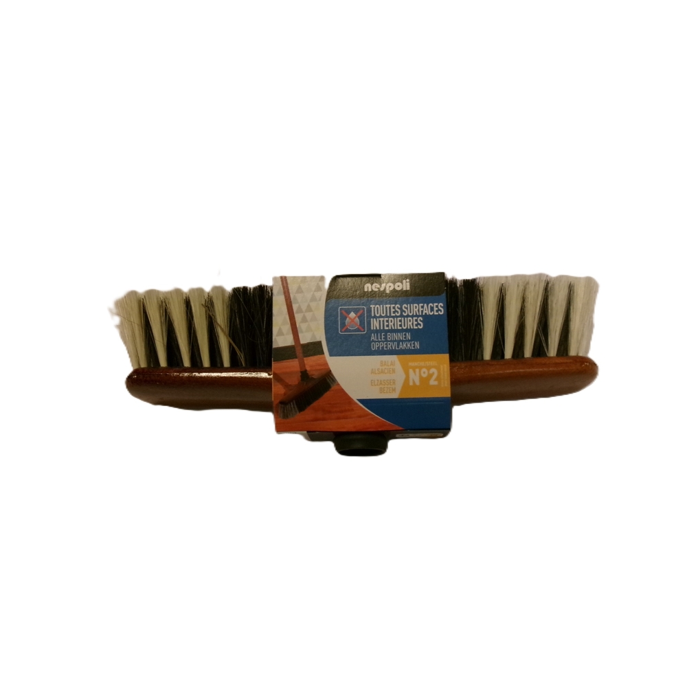 Balai alsacien 28 cm semelle plastique - NESPOLI - 433797