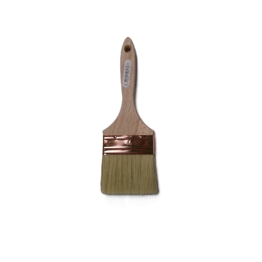 Brosse plate moyenne n°85 manche bois - ROULOR - 435085