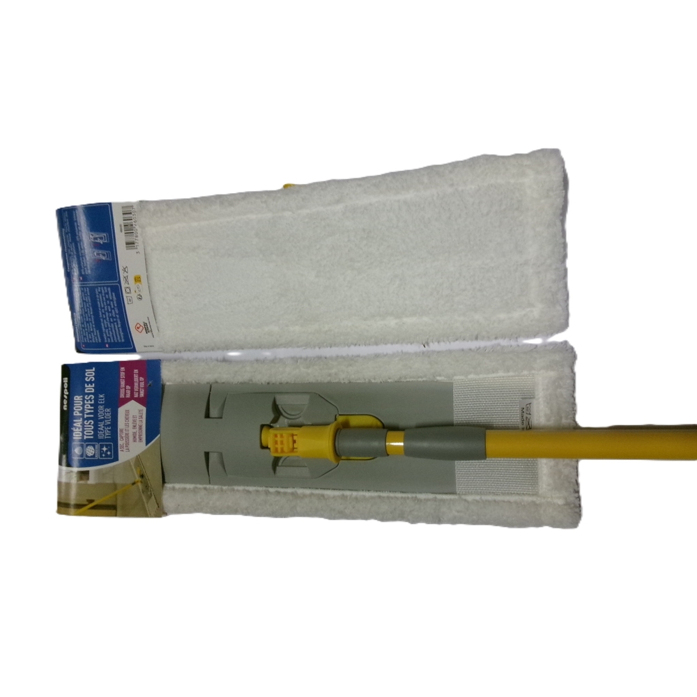 Balai rasant microfibre manche télescopique - NESPOLI - 46030
