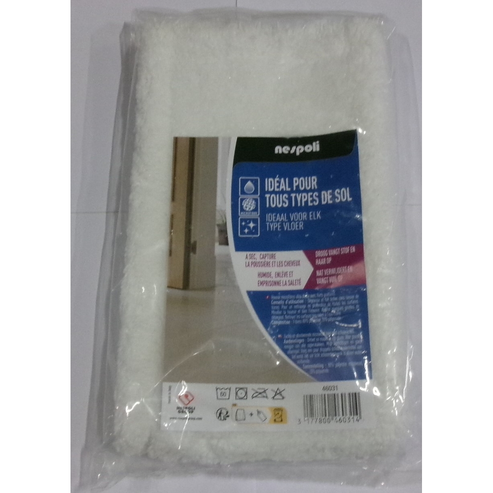 Housse microfibre pour balai rasant - NESPOLI - 46031