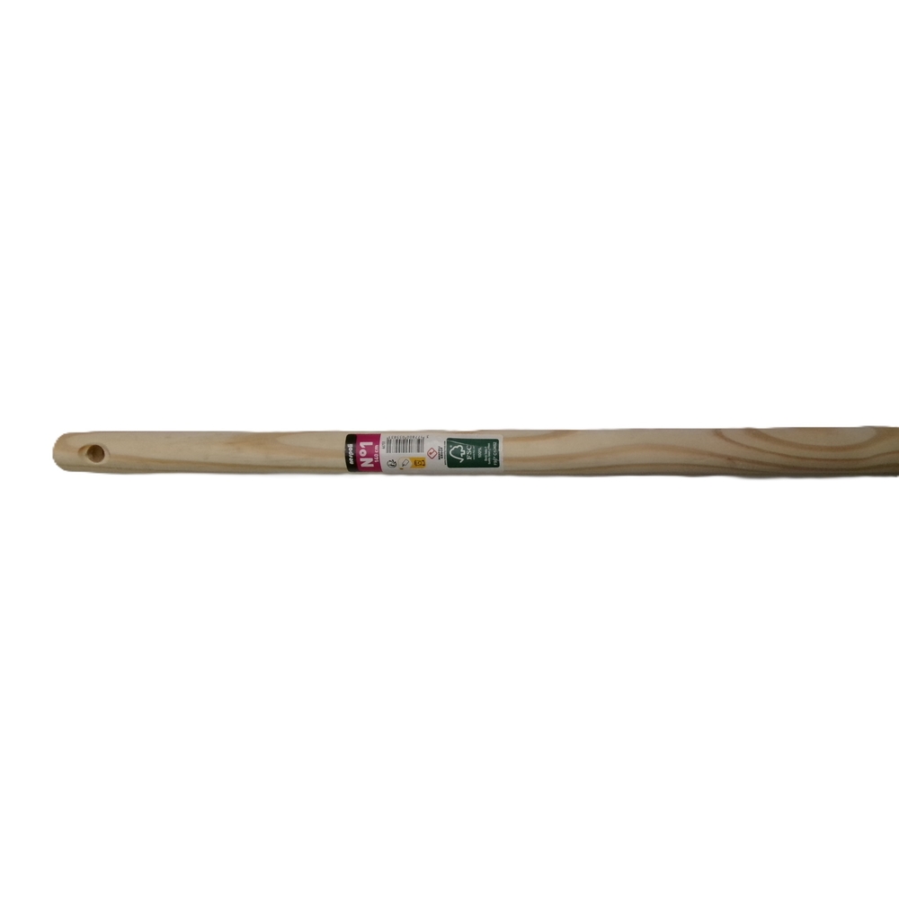 Manche à balai cantonnier en bois de 1,4 m - NESPOLI - 46751