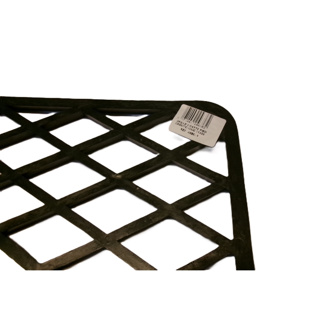 Grilles gratte pied en caoutchouc 31x55 cm - NESPOLI - 468631