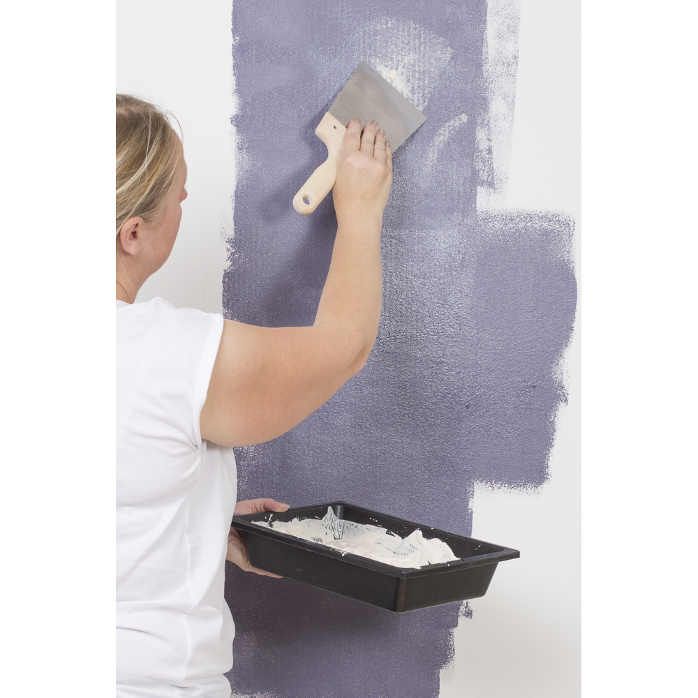 Couteau à enduire acier 10 cm avec manche bois FSC - NESPOLI - 4765 10