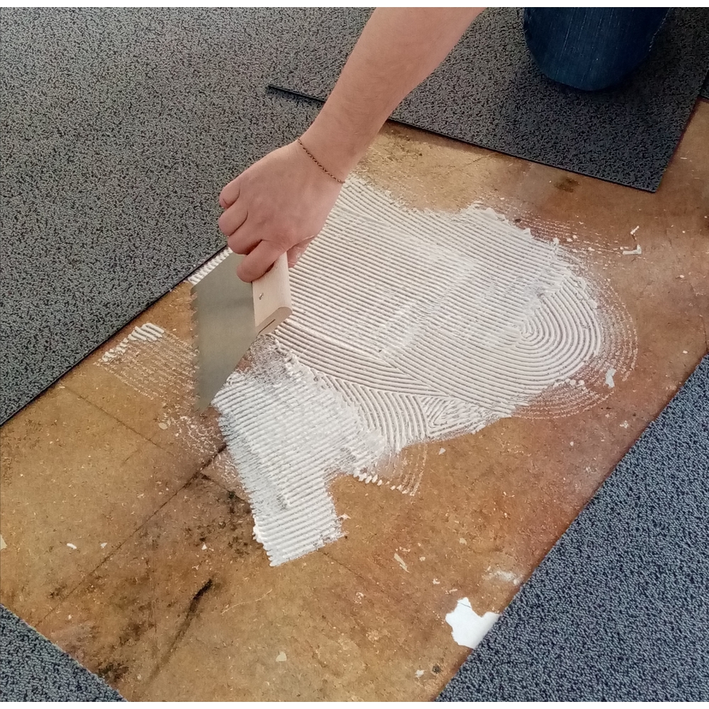 Couteau à colle matériaux lourds 18 cm - NESPOLI - 4768 18