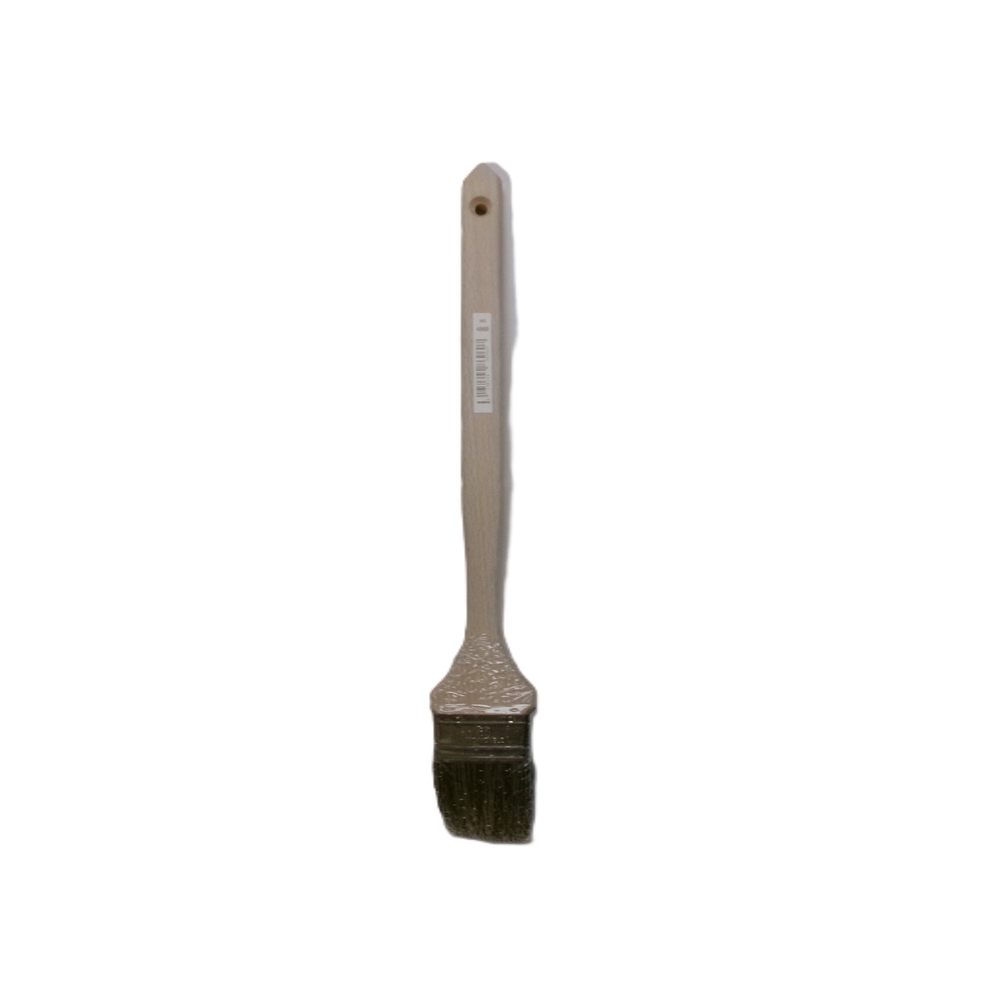 Brosse 5* coudée sur plat épaisse 60 mm manche bois - ROULOR - 486960
